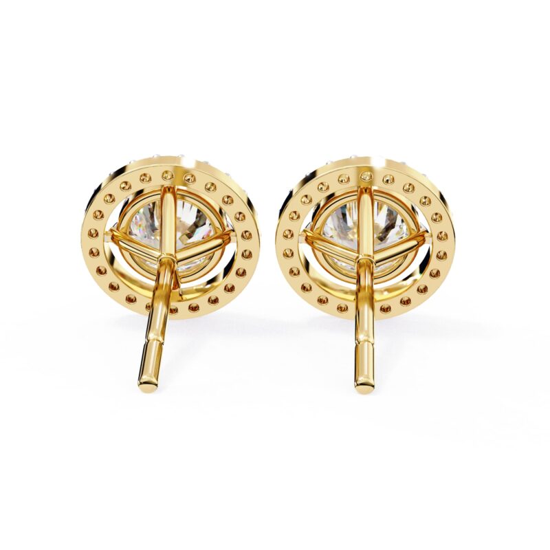 Moissanite Stud Earrings For Women - Image 5