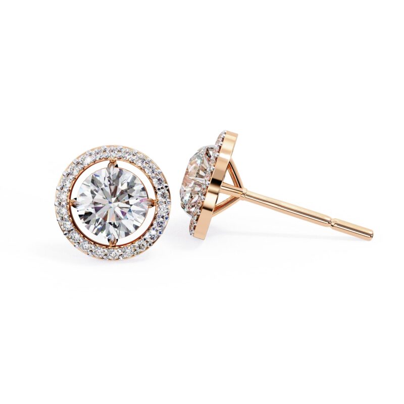 Moissanite Stud Earrings For Women - Image 6