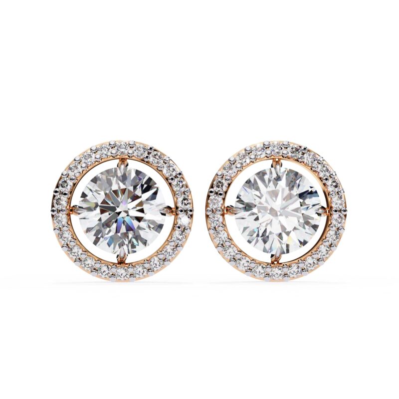Moissanite Stud Earrings For Women - Image 10