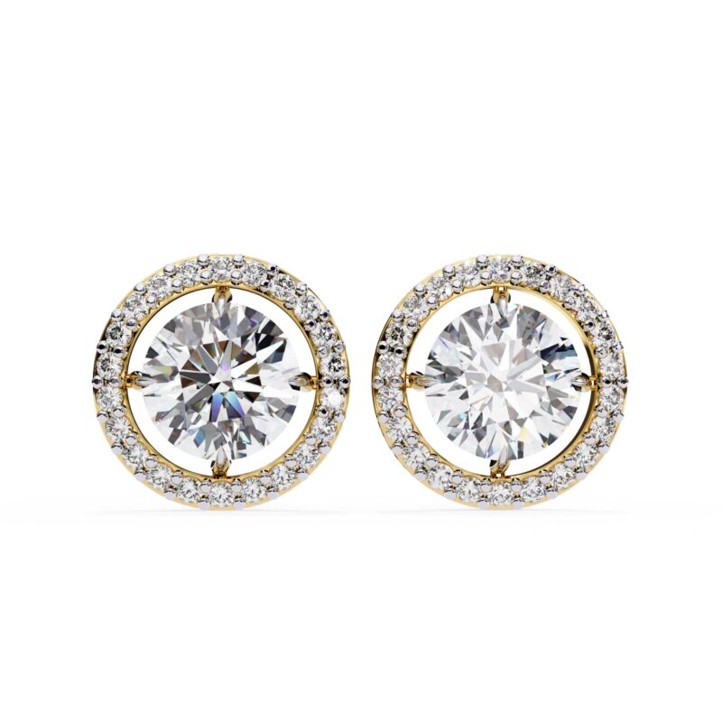 Moissanite Stud Earrings For Women - Image 11