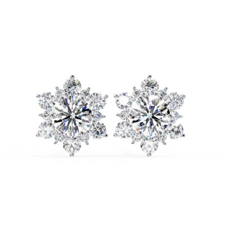 Moissanite Stud Earrings For Women