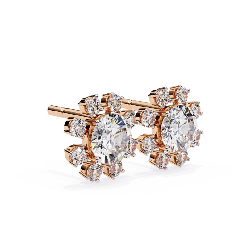 Moissanite Stud Earrings For Women - Image 6