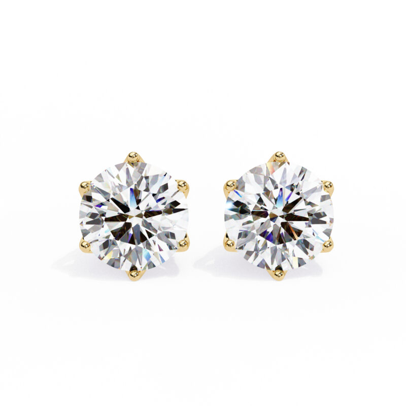Moissanite Stud Earrings For Women - Image 4
