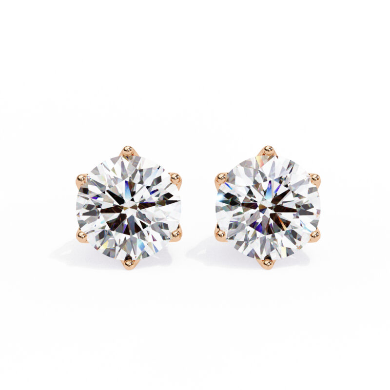 Moissanite Stud Earrings For Women - Image 5