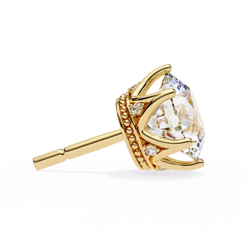 Moissanite Stud Earrings For Women - Image 8