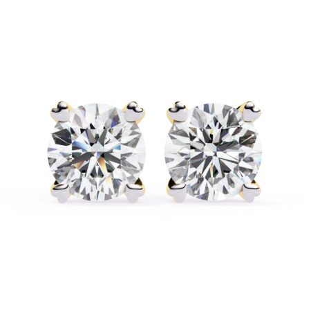 Moissanite Stud Earrings For Women