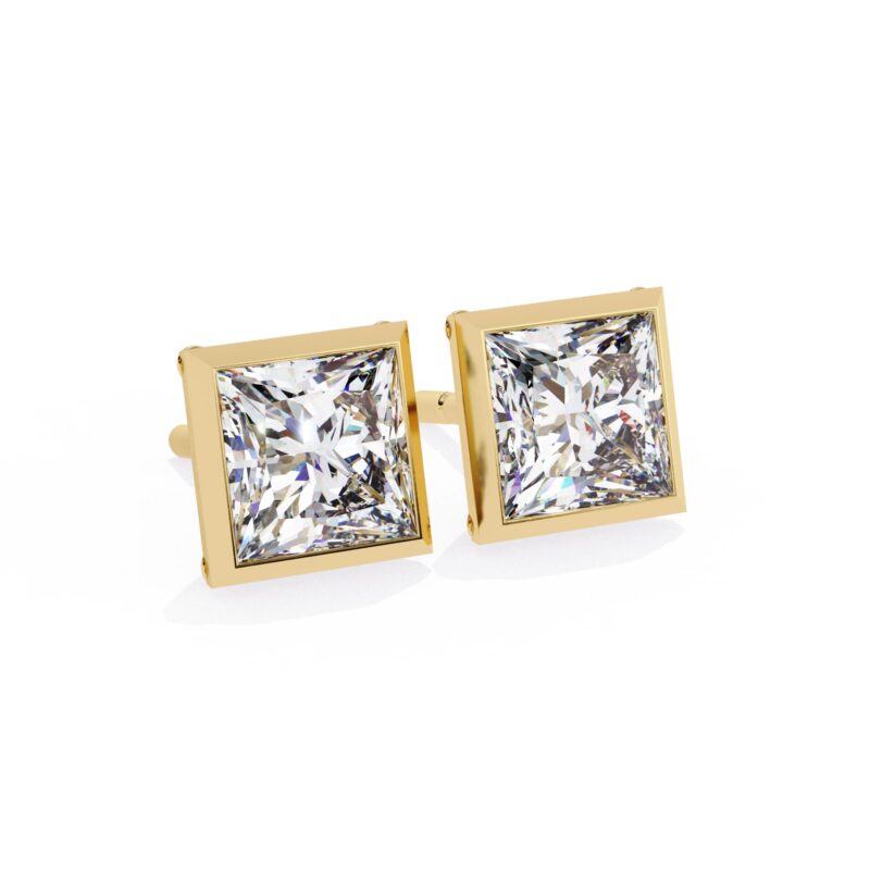 Moissanite Stud Earrings For Women - Image 9