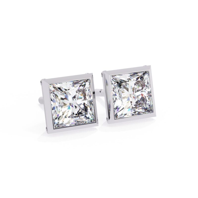 Moissanite Stud Earrings For Women