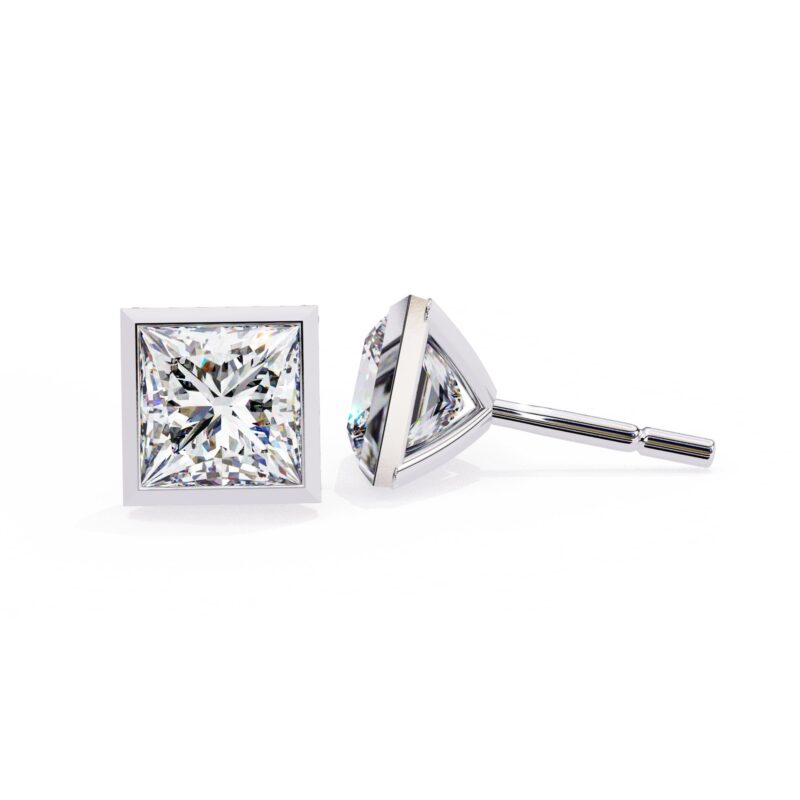 Moissanite Stud Earrings For Women - Image 5