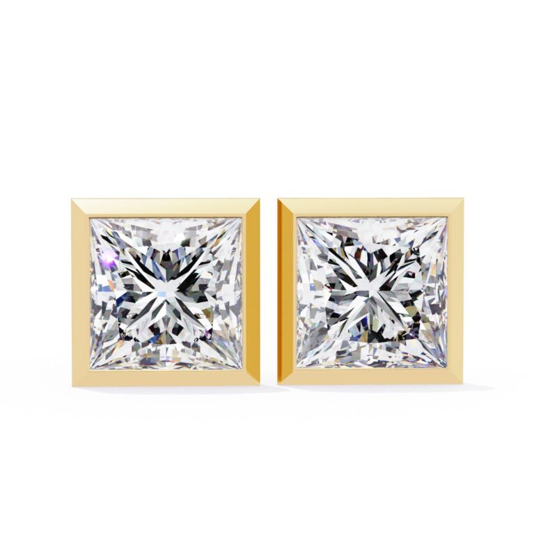 Moissanite Stud Earrings For Women - Image 11