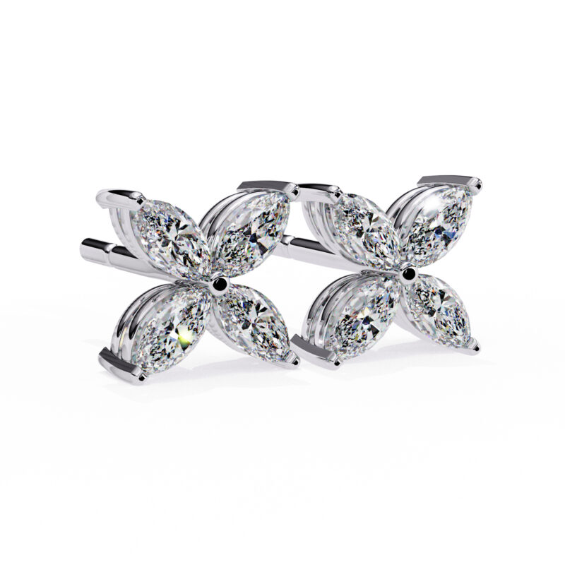 Moissanite Stud Earrings For Women - Image 5