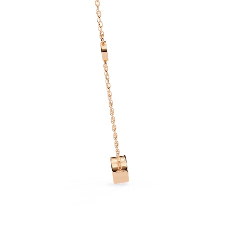 Round Moissanite Pendant Necklace For Women - Image 9