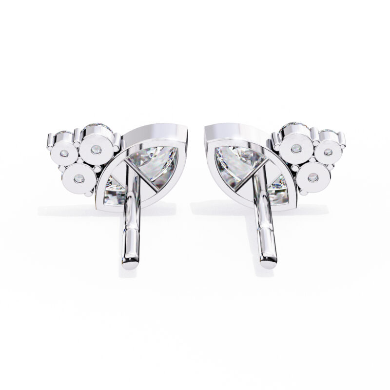 Moissanite Stud Earrings For Women - Image 8