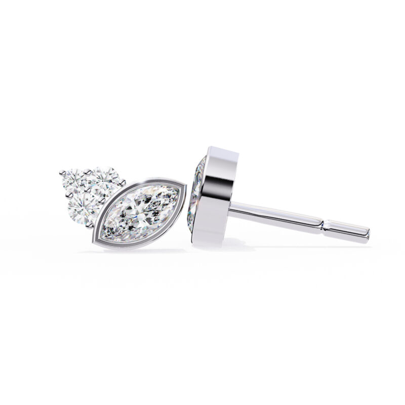 Moissanite Stud Earrings For Women - Image 10