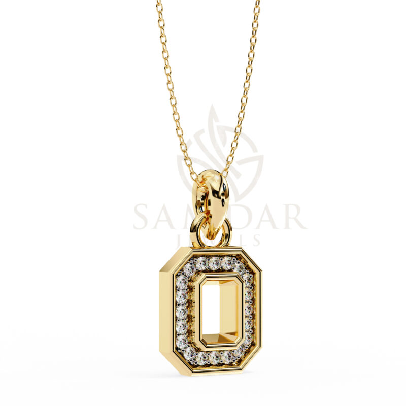 Round Moissanite Pendant Necklace For Women - Image 7