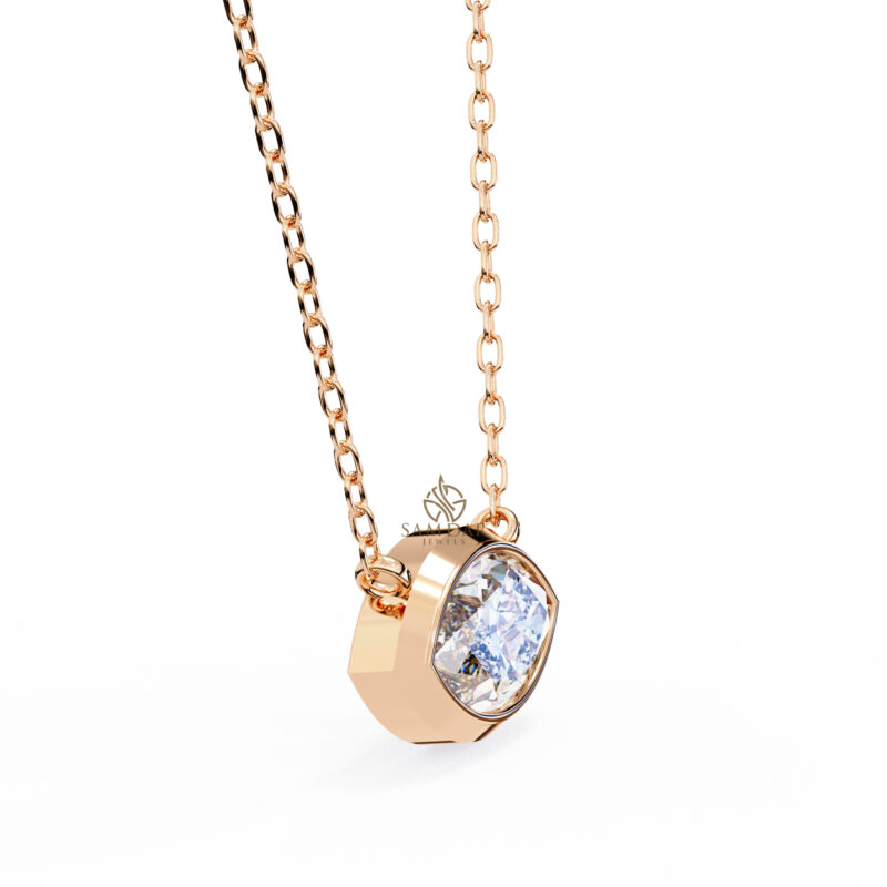 Marquise Moissanite Pendant Necklace For Women - Image 5