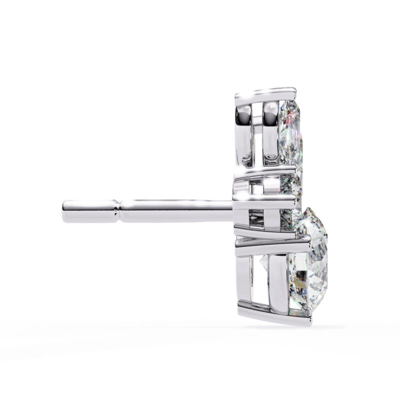 Moissanite Stud Earrings For Women - Image 5