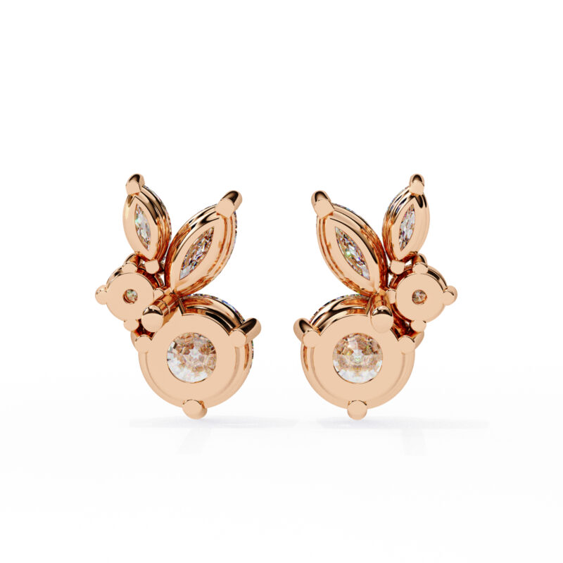 Moissanite Stud Earrings For Women - Image 6