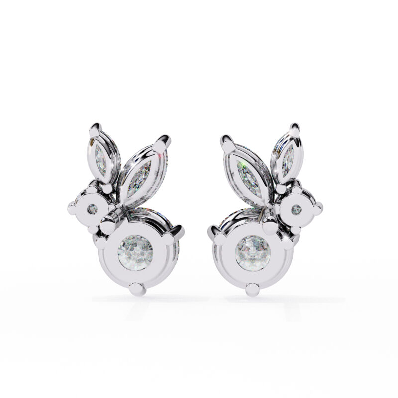 Moissanite Stud Earrings For Women - Image 7