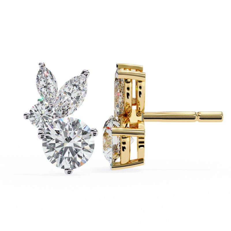 Moissanite Stud Earrings For Women - Image 8