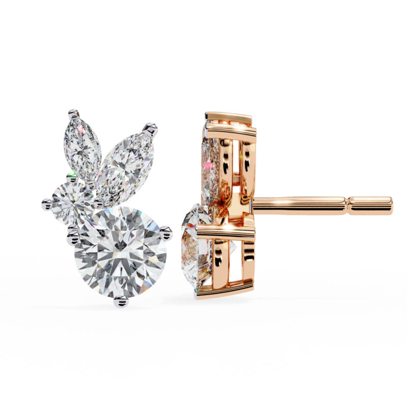 Moissanite Stud Earrings For Women - Image 9