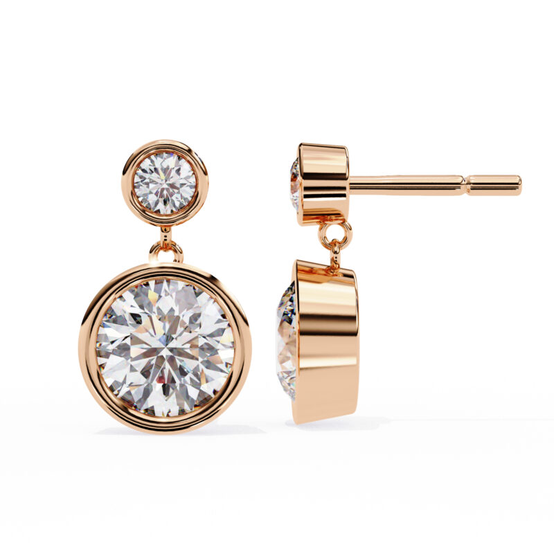Moissanite Dangle Earrings For Women - Image 10