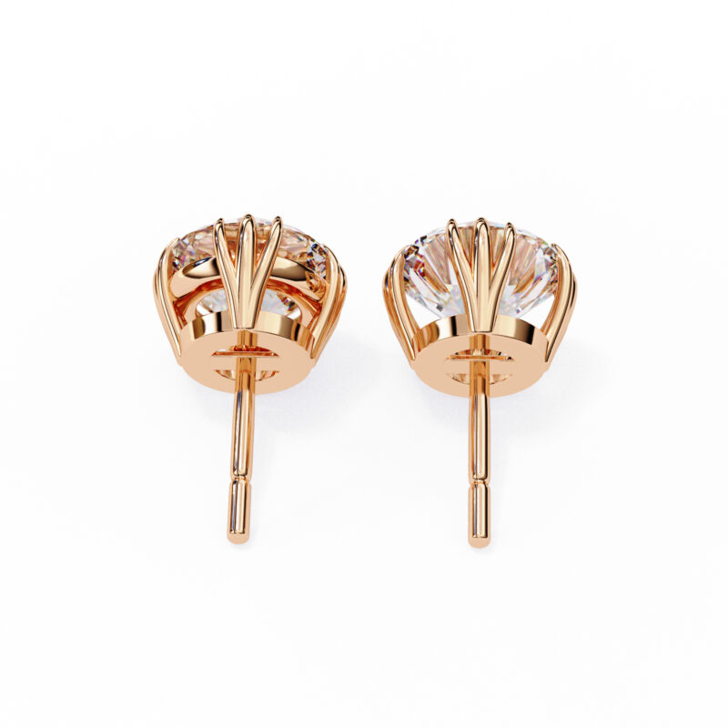 Moissanite Stud Earrings For Women - Image 7