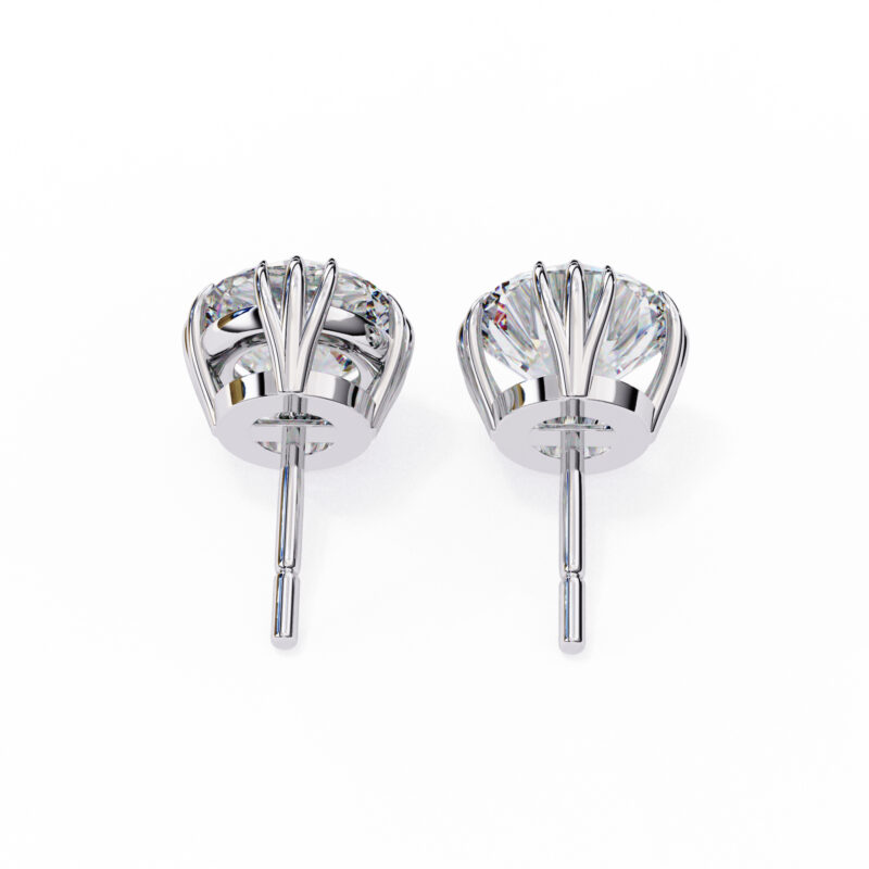 Moissanite Stud Earrings For Women - Image 8