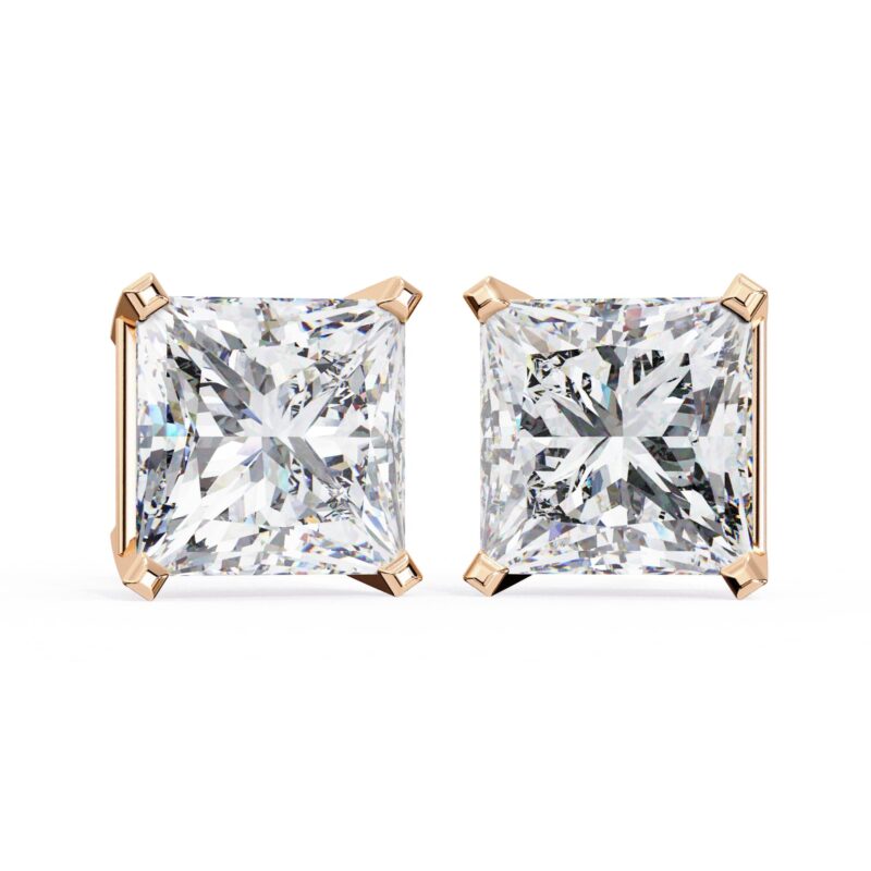 Moissanite Stud Earrings For Women - Image 10