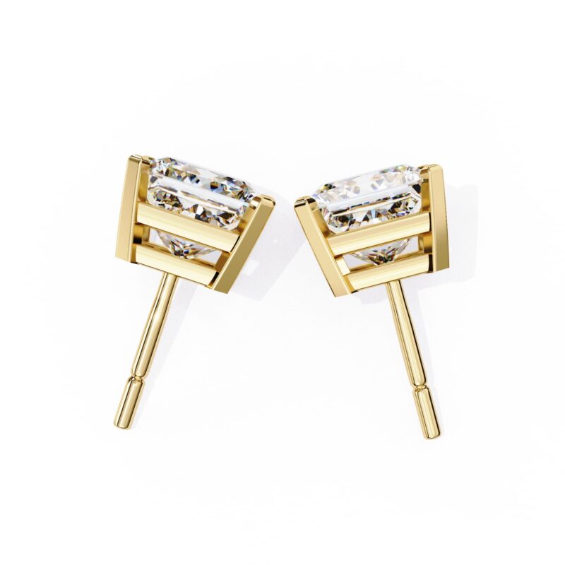 Moissanite Stud Earrings For Women - Image 7