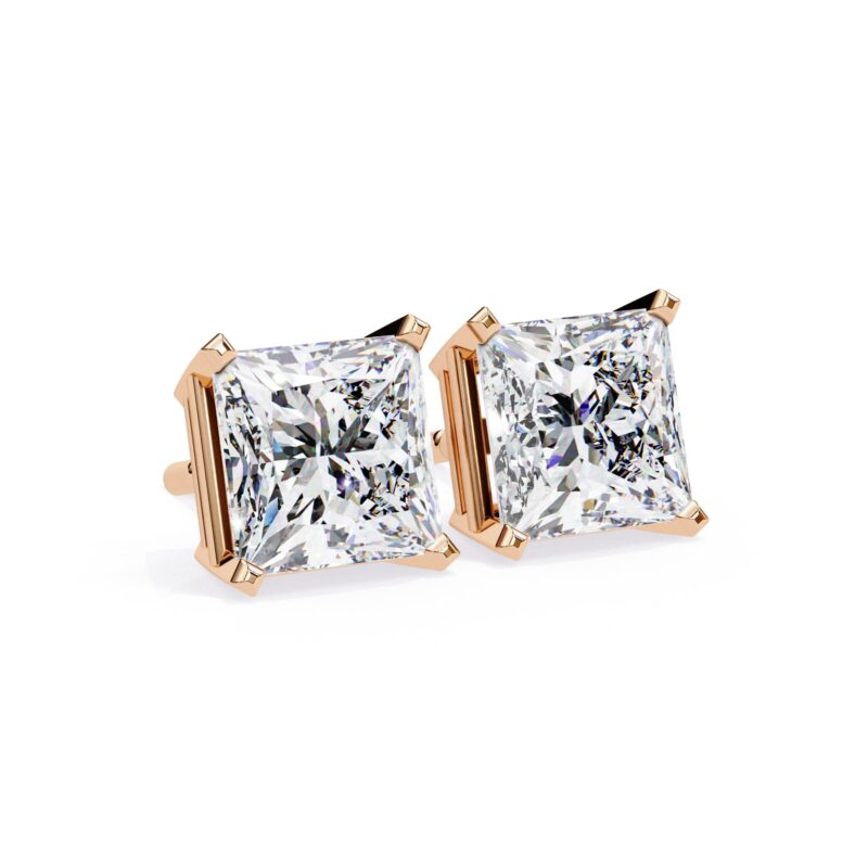 Moissanite Stud Earrings For Women - Image 6