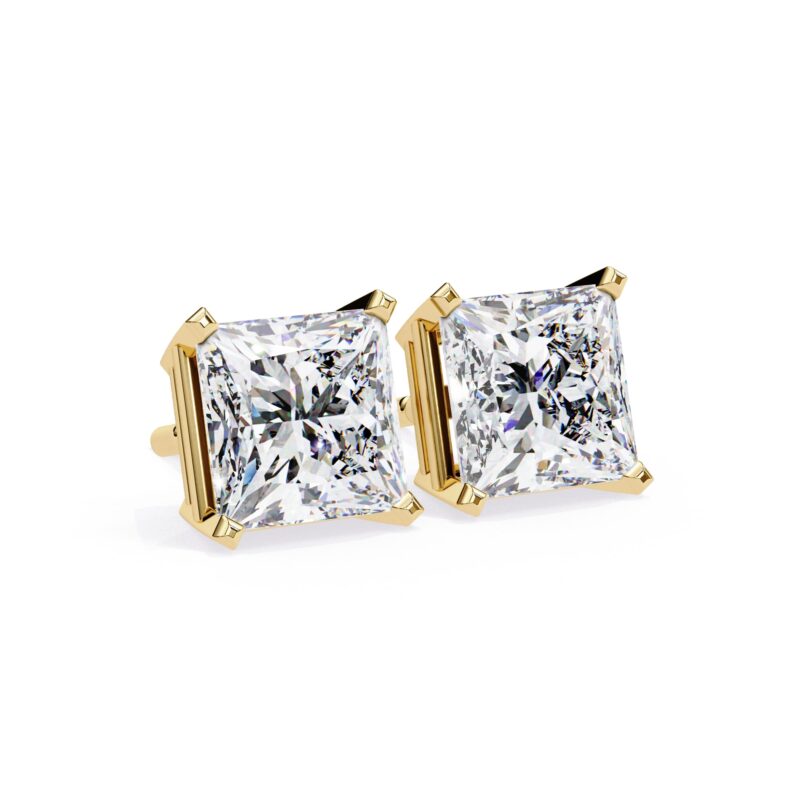 Moissanite Stud Earrings For Women - Image 4