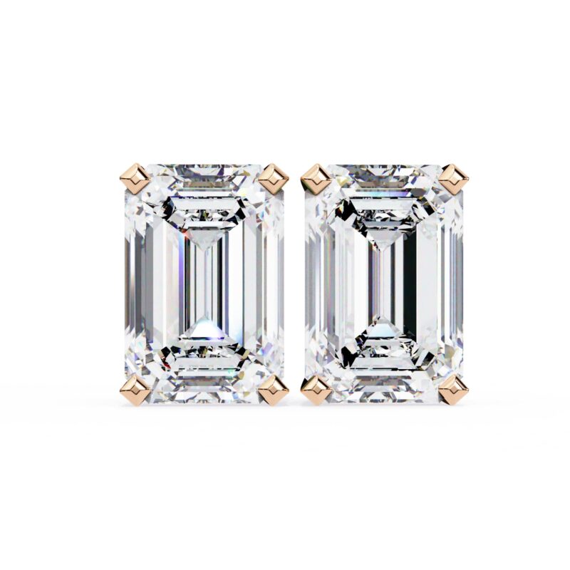 Moissanite Stud Earrings For Women - Image 11