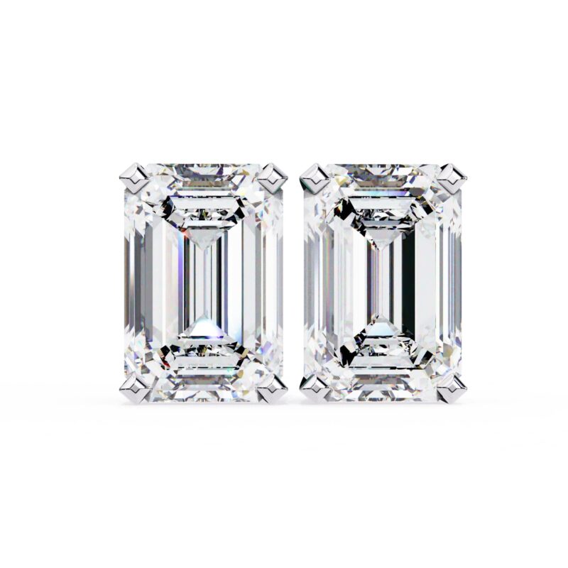 Moissanite Stud Earrings For Women