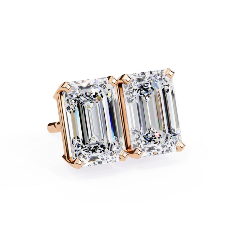 Moissanite Stud Earrings For Women - Image 8