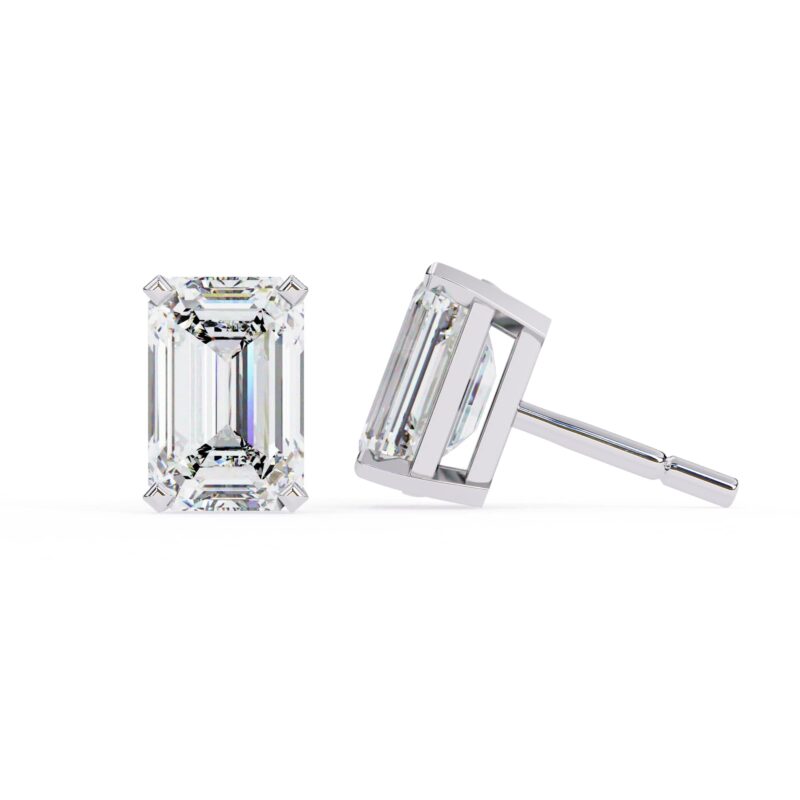 Moissanite Stud Earrings For Women - Image 4