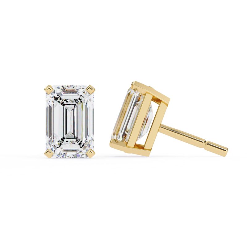 Moissanite Stud Earrings For Women - Image 3