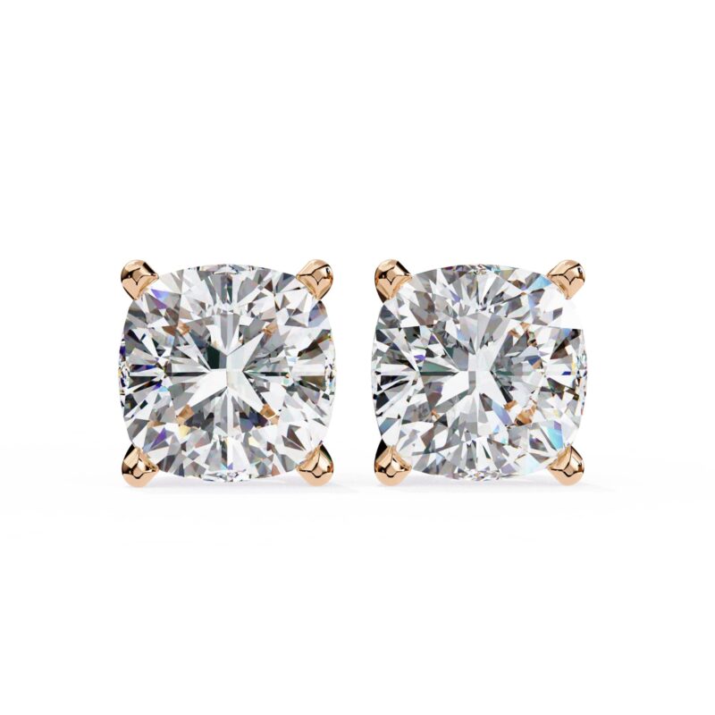 Moissanite Stud Earrings For Women - Image 11