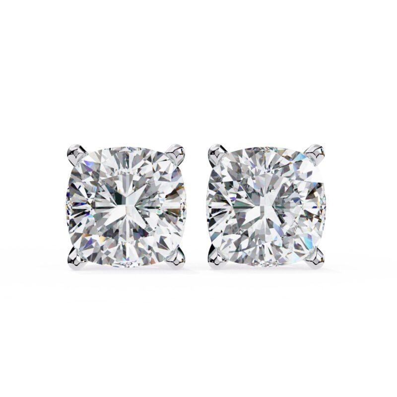 Moissanite Stud Earrings For Women
