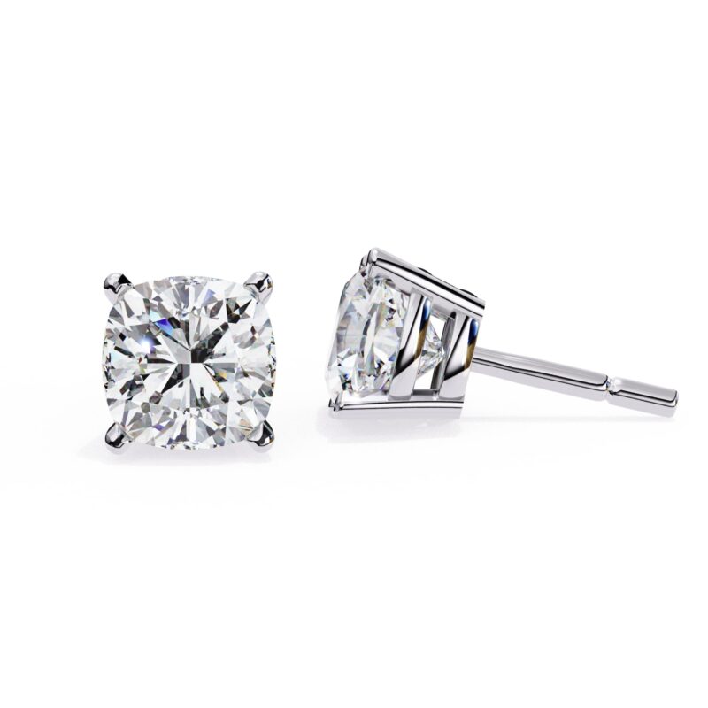 Moissanite Stud Earrings For Women - Image 6