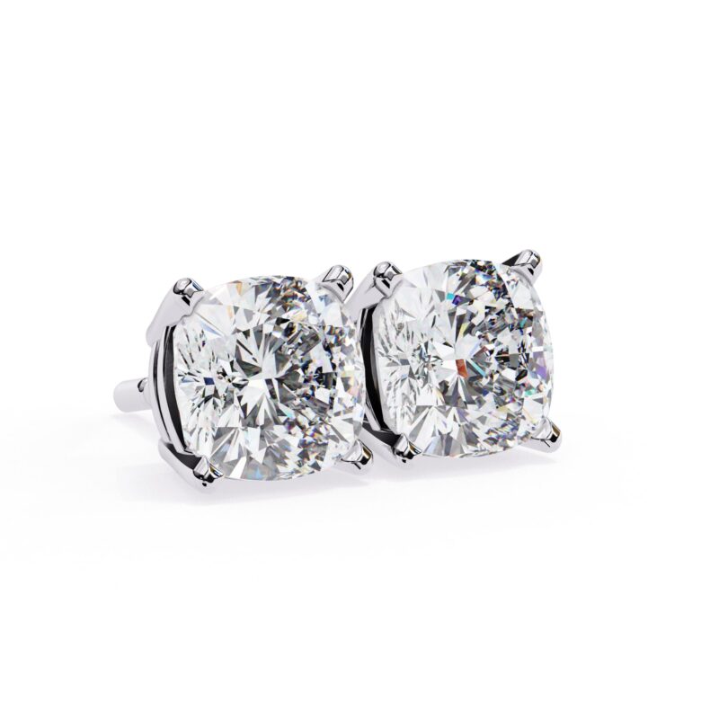 Moissanite Stud Earrings For Women - Image 4