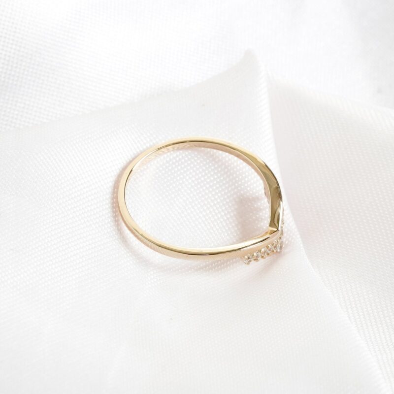 Diamond Wedding Band For Women - Image 4