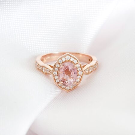 Amethyst Engagement Ring for Women