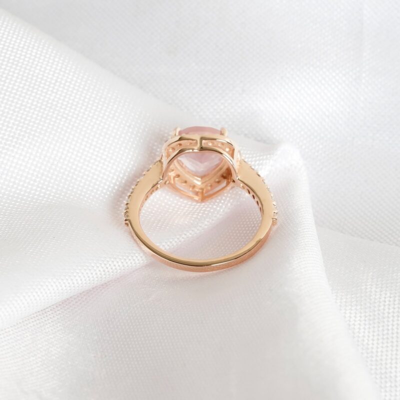 Amethyst Engagement Ring for Women - Image 5
