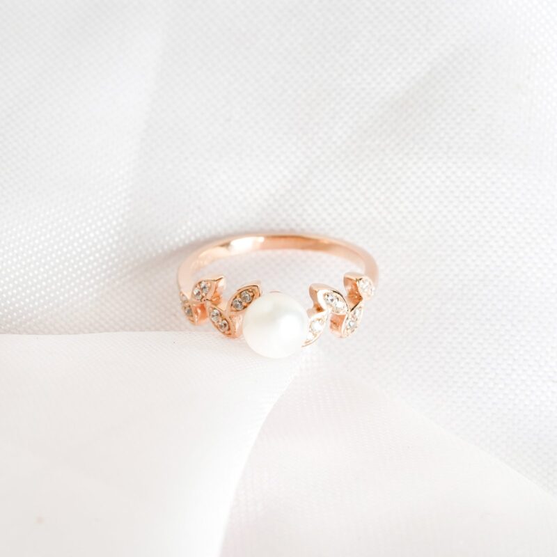 Pearl Engagement Ring for Women