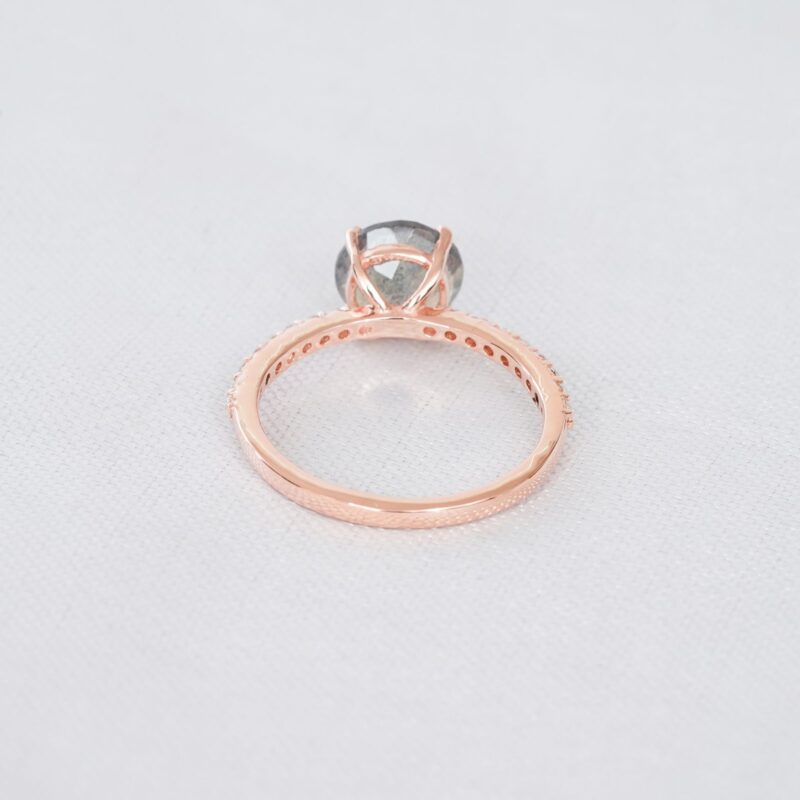 Round Labradorite Ring for Women - Image 4