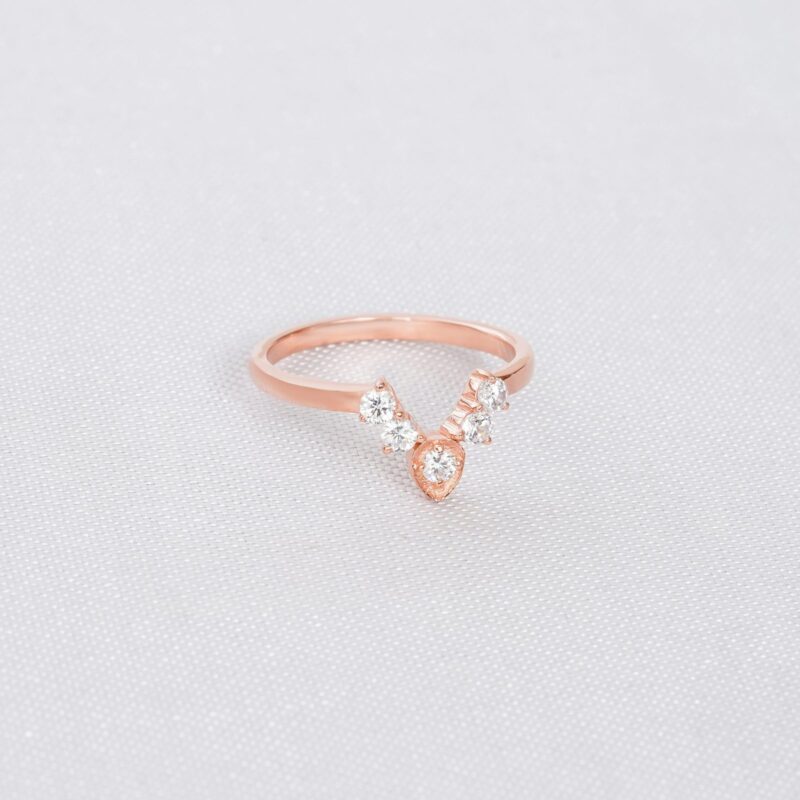 Diamond Wedding Band For Women - Image 2