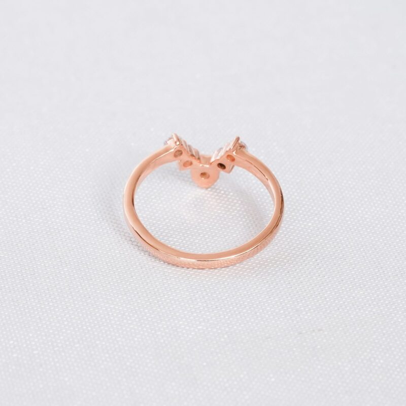 Diamond Wedding Band For Women - Image 3