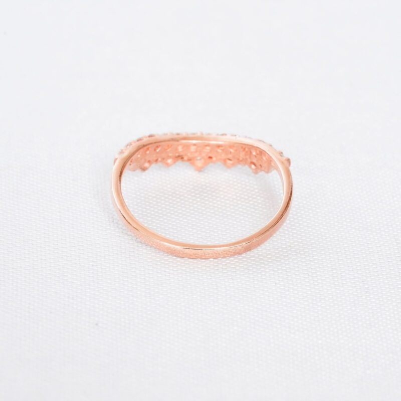 Diamond Wedding Band For Women - Image 4