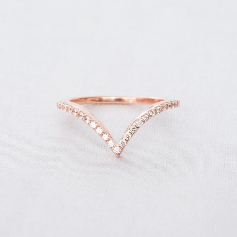 Diamond Wedding Band For Women - Image 2